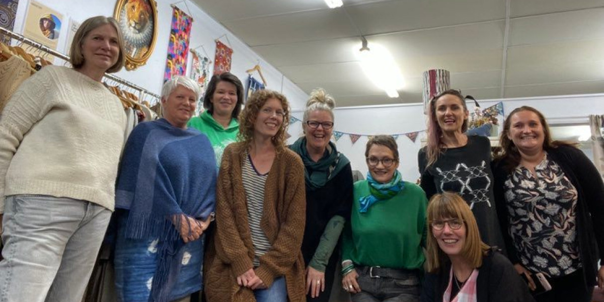Photo of the group of creative Kāpiti women who share the retail space