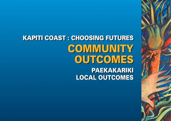 Paekākāriki Local Outcomes 2007