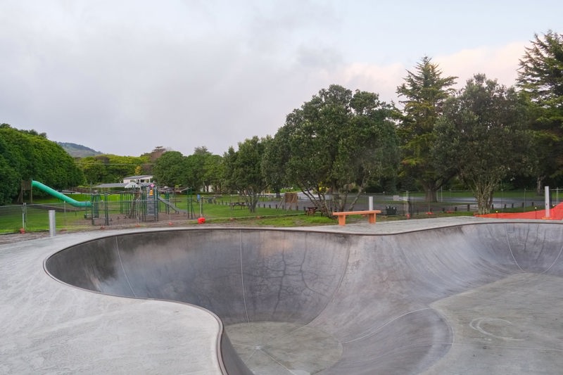 Work progresses at Waikanae Park