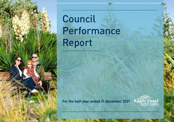 Council Performance Report For The Half Year Ended 31 December 2021