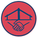 An icon illustrating Mana Whenua and Council have a mutually mana-enhancing partnership.