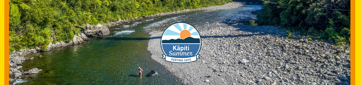 Kapiti Summer Keeping Safe Banner