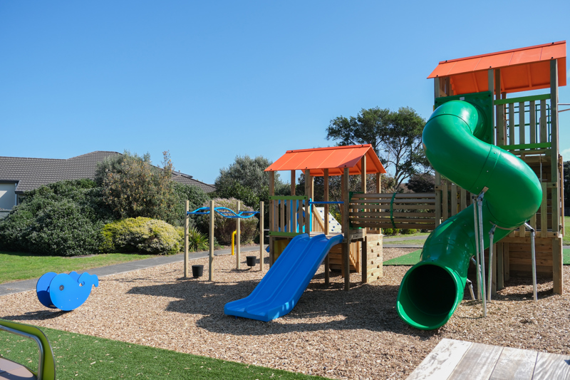 Regent Drive Playground slides