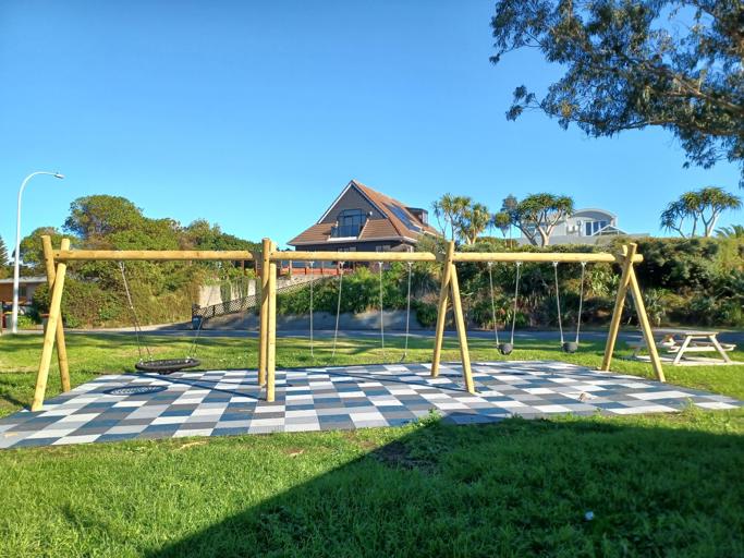 Bluegum Play Space swings