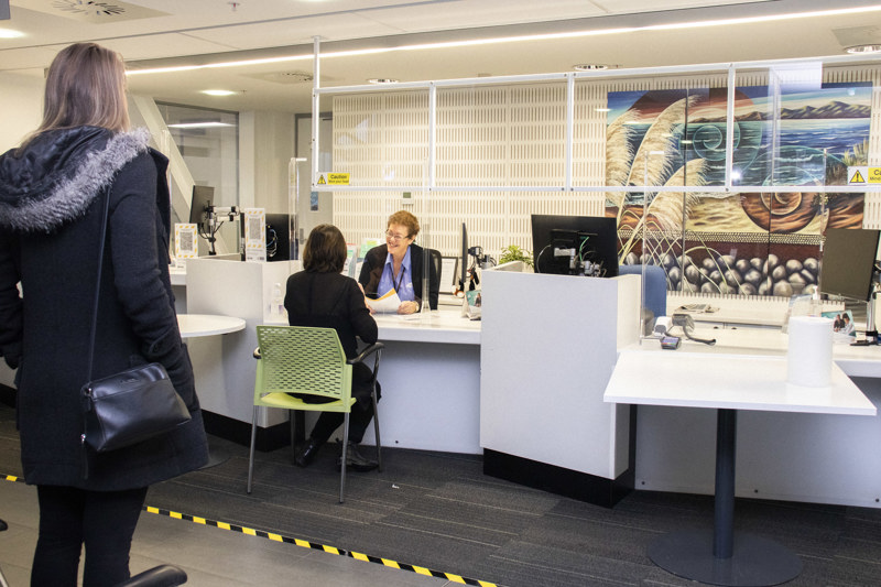 We welcome over 28,000 customers at our front counters