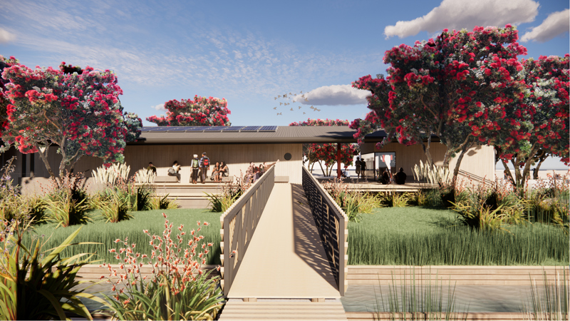 Kapiti Gateway Concept Design Bridge Back
