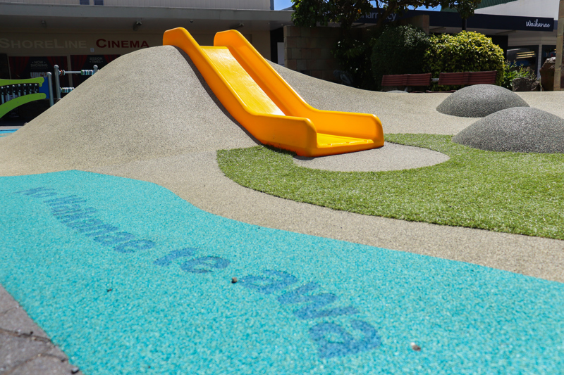Slide at Mahara Place
