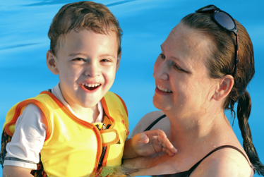 Sensory sessions at the pool – dialling down the noise