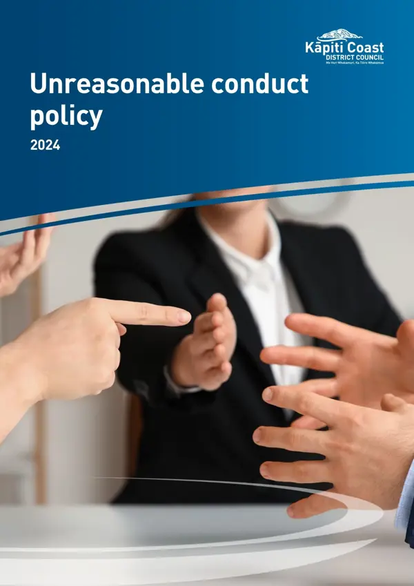 Unreasonable Conduct Policy