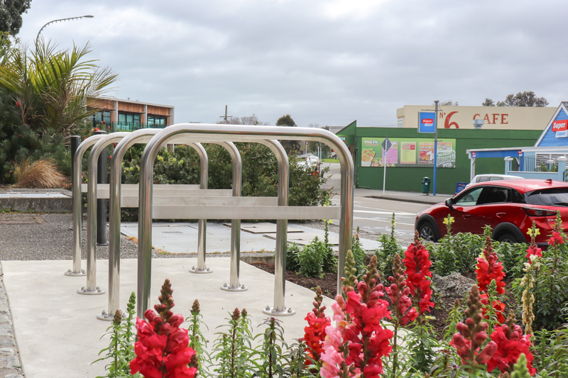 Marine Gardens bike stands