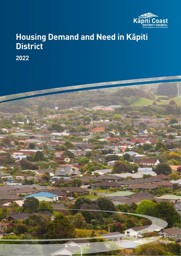 Housing Demand And Need In Kāpiti District 2022
