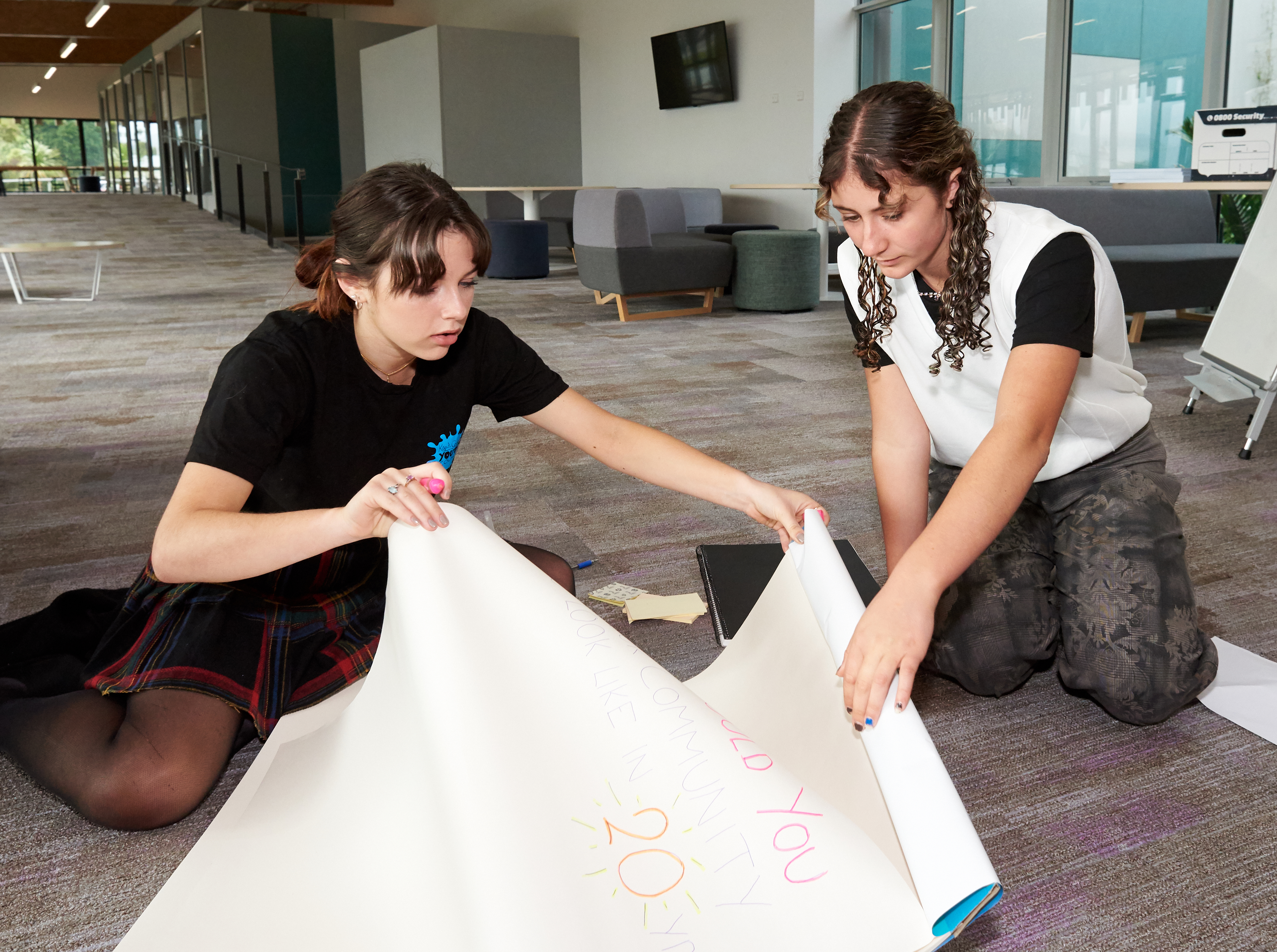 Kāpiti Coast Youth Councillors ‘Thinking Big’ for a community project