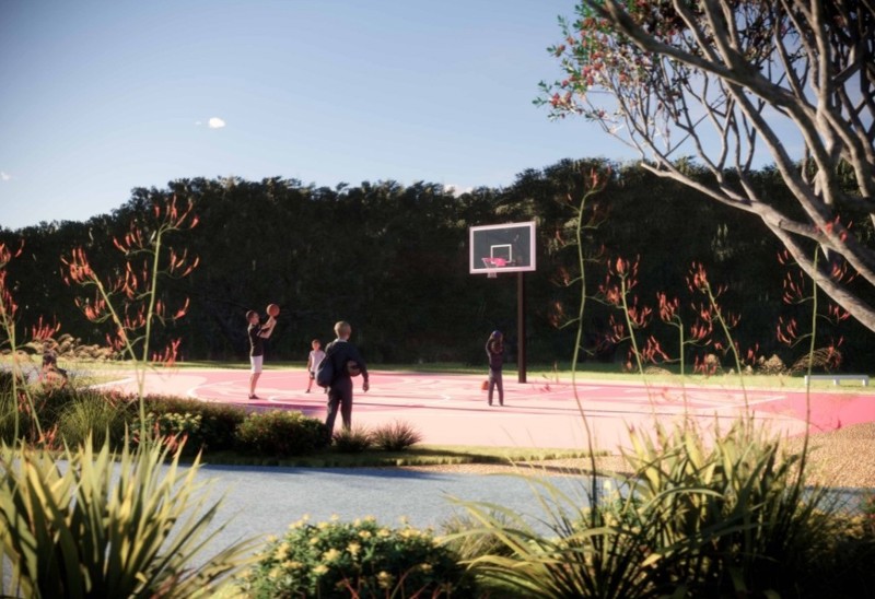 Waikanae Park Upgrade Plans Bball Court