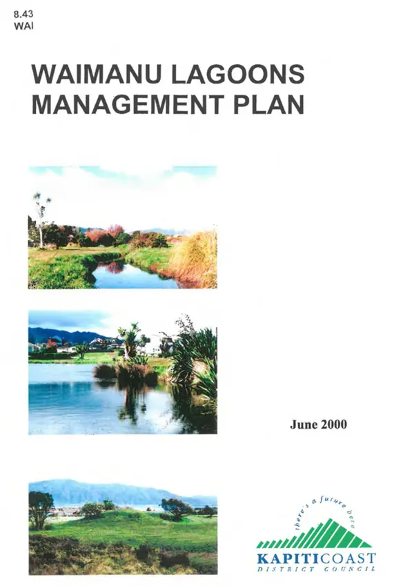 Waimanu Lagoons Management Plan 2000