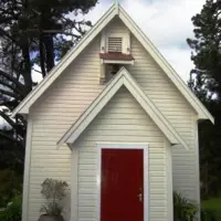 Front view of St Andrew's Church, Reikōrangi thumbnail