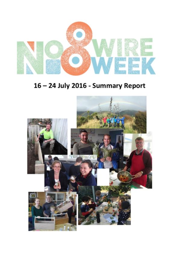 No.8 Wire Week 2016 Evaluation Report 2016