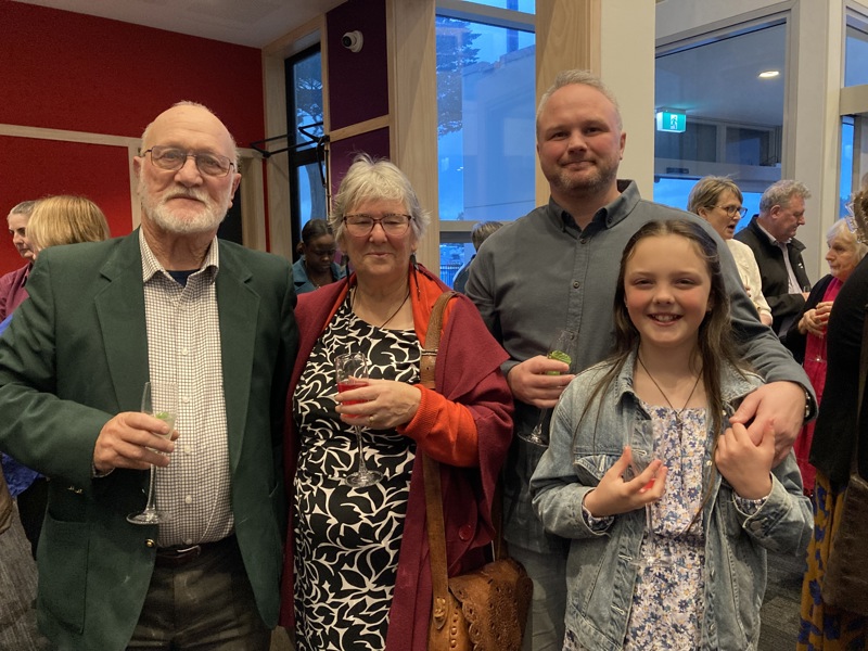 Community members of all generations enjoyed the evening.