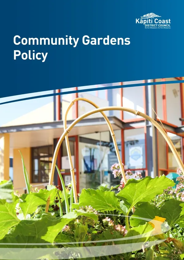 Community Gardens Policy