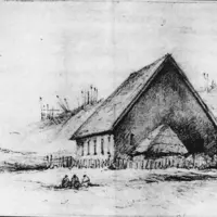 Hadfield’s Church at Kenakena. Pencil sketch by William Swainson 1846. Collection of Museum of New Zealand/Te Papa Tongarewa. Ref: 1916-001-3 thumbnail