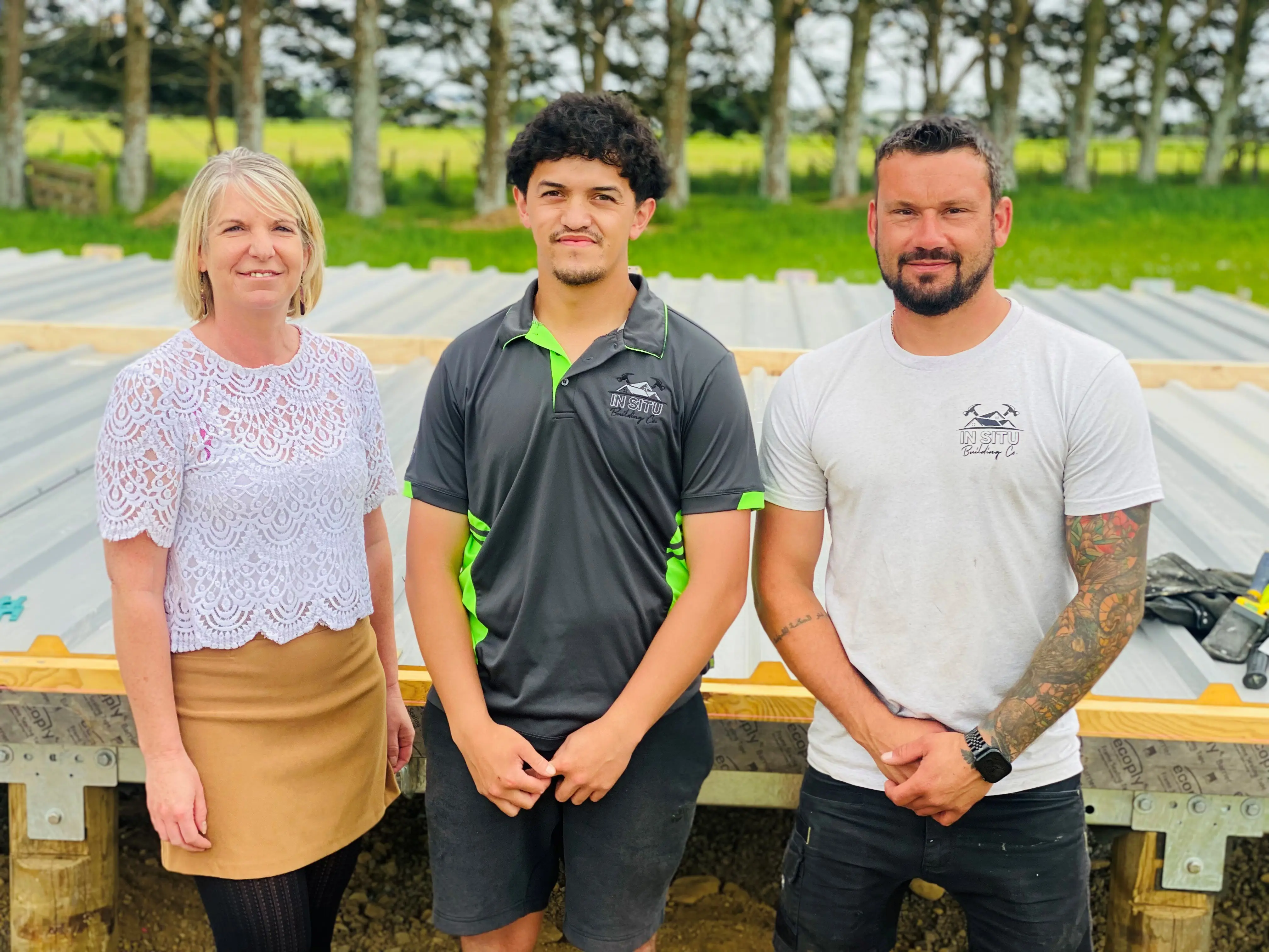 MTFJ Youth Employment Lead with Insitu building apprentice