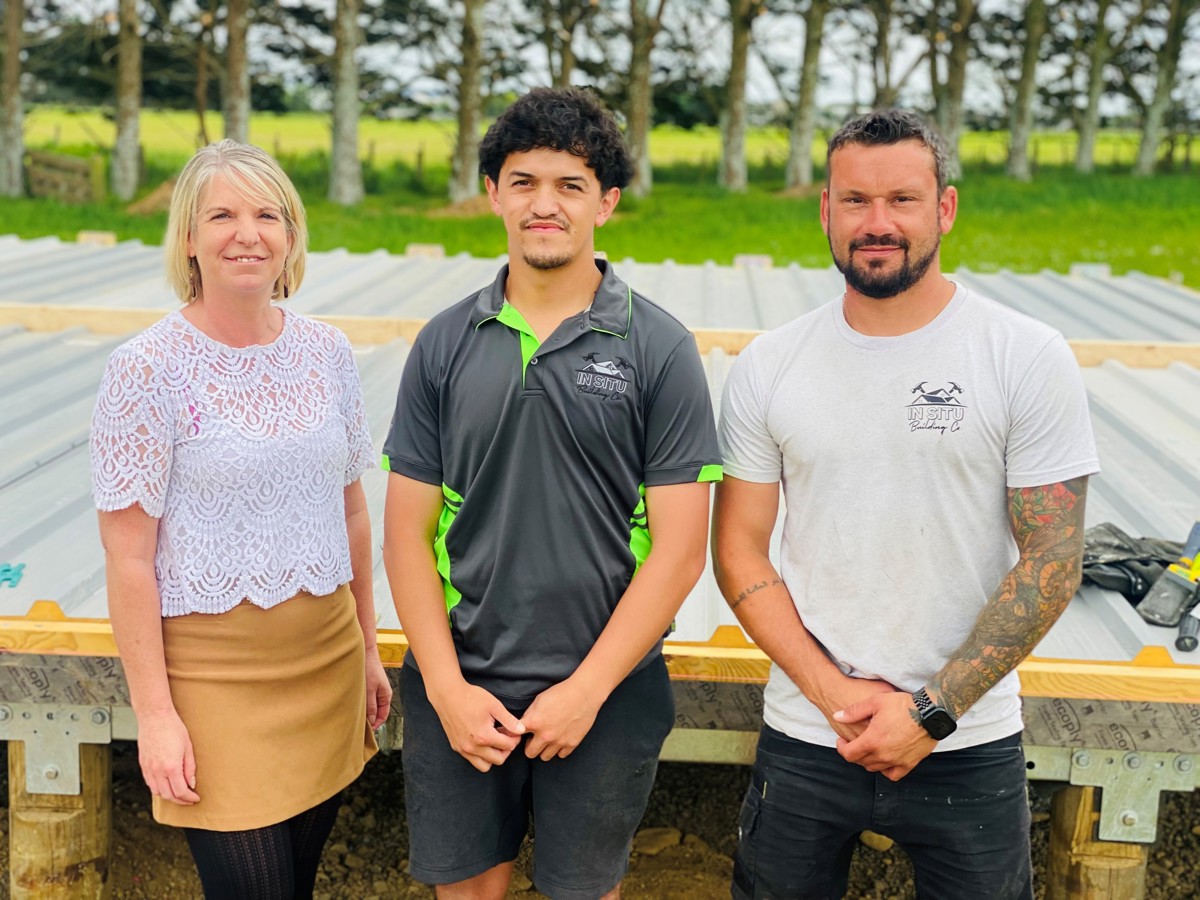 MTFJ Youth Employment Lead with Insitu building apprentice