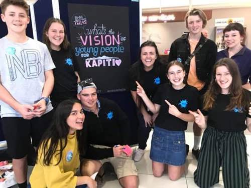What's the vision of young people for Kapiti