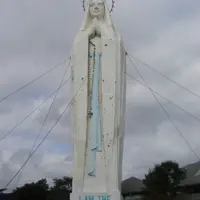 The completed Statue of Mary later. thumbnail