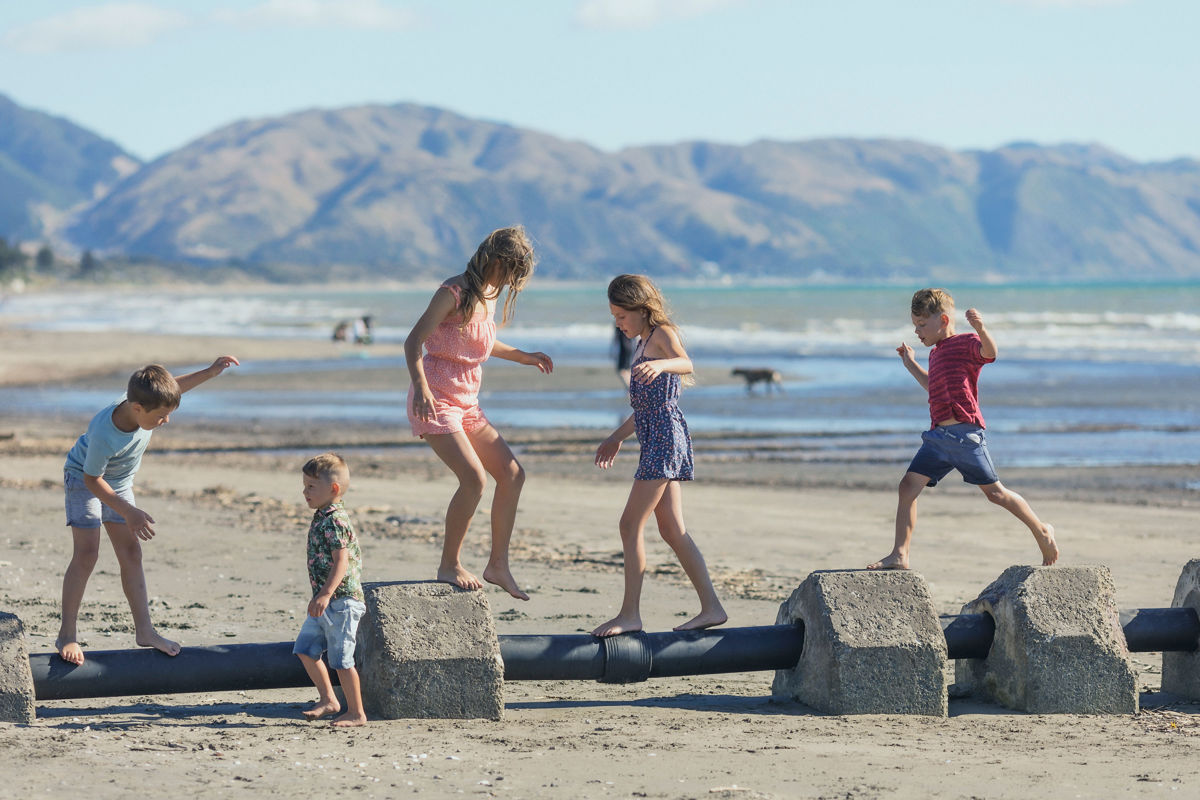 Kids Beach Stormwater Drain For Front Cover