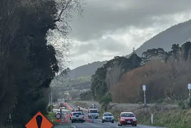 Old SH1 Waikanae North roundabout update