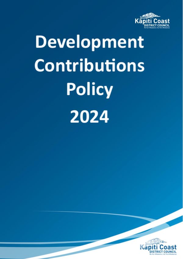 Development Contributions Policy