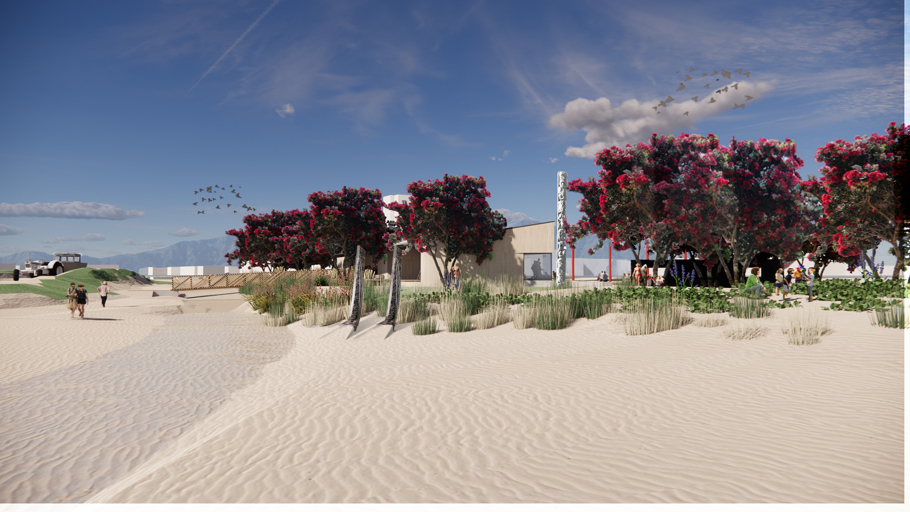 Kapiti Gateway Concept Design Beach