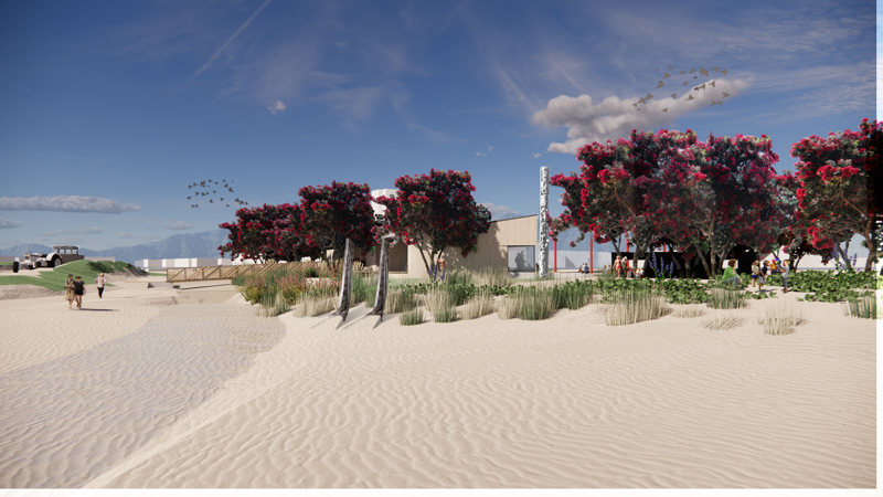 Kapiti Gateway Concept Design Beach