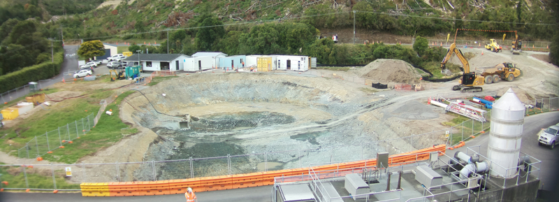 Excavating