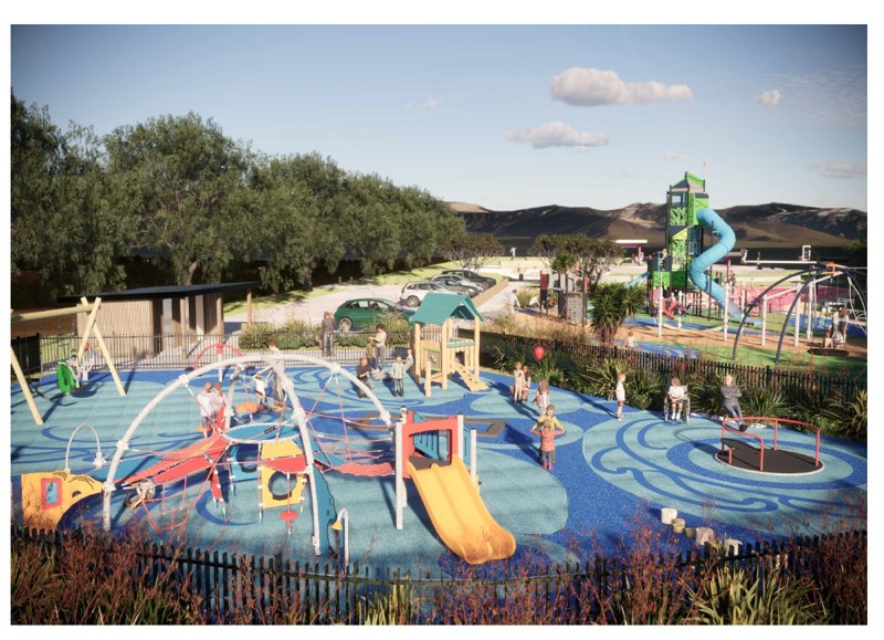 Waikanae Park Play Space Toddler Play WAM 191225