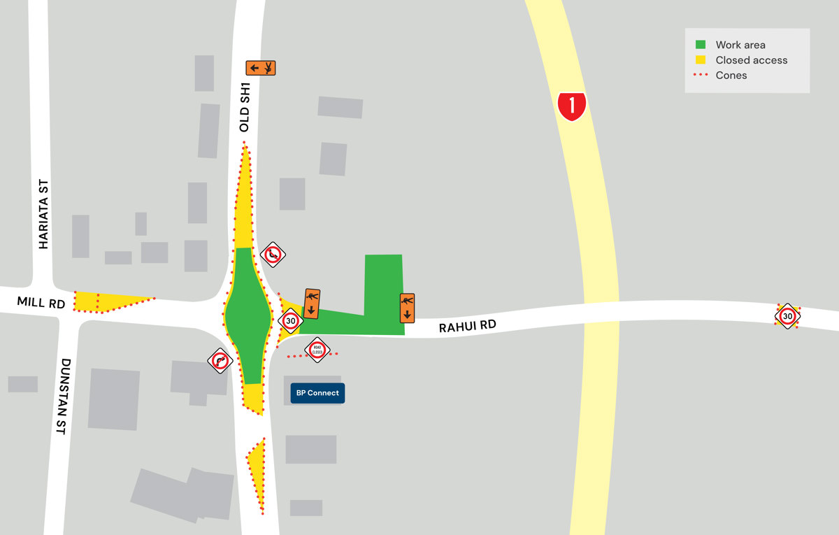 1609 KAP Mill Rd Old SH1 Roundabout MAP 3 01
