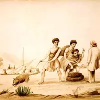 Early trading between local iwi and pākeha thumbnail
