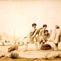 Early trading between local iwi and pākeha thumbnail