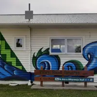 Te Raranga Whare South Facing Panel Awa And Poutama thumbnail