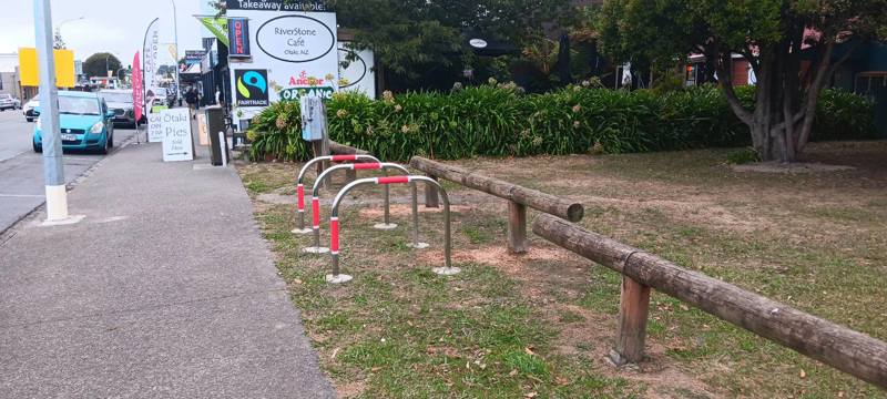 Bike Stand Main Road Otaki
