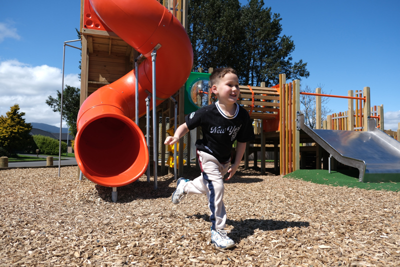 Totara Park slide and run