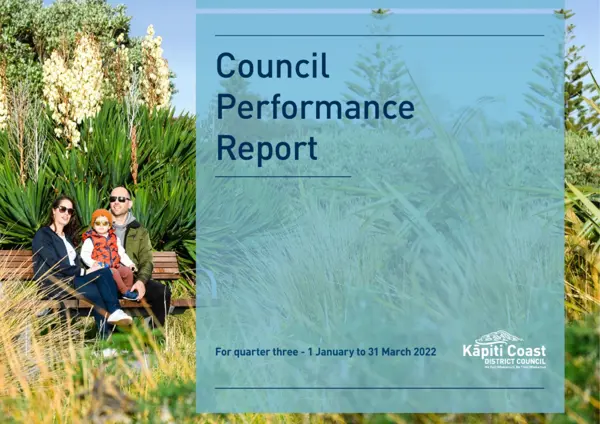 Council Performance Report For Quarter Three 1 January To 31 March 2022 (1)