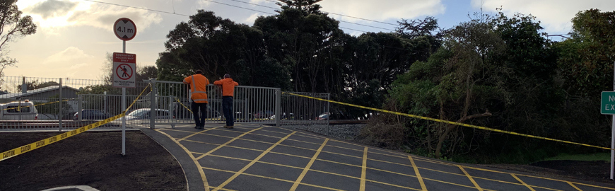 Waikanae Emergency Rail Crossing Banner2