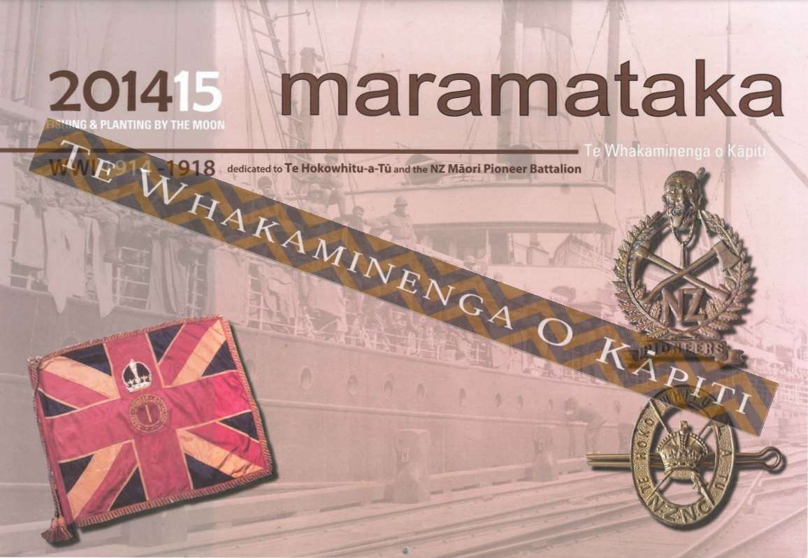 Photo of Maramataka cover 2014/15