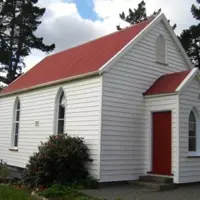 Side view of St Andrew's Church, Reikōrangi thumbnail